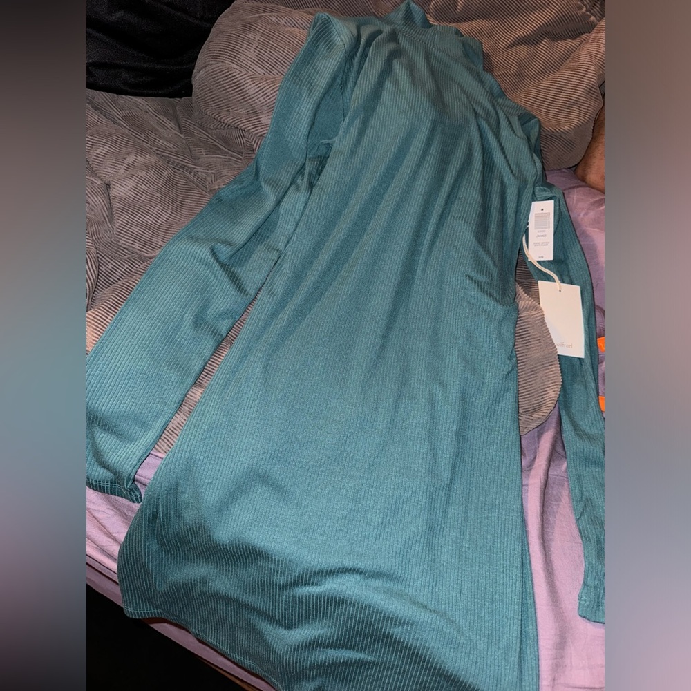 Aritzia Wilfred Janice dress in medium suave green